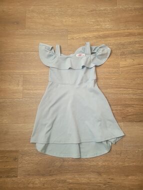 Girls' Gorlya Off-Shoulder Dress w/ Strapd, Size 6Y
